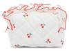 Cherry Print Toiletry Bag White Cherry Print view
