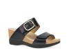 Shannon Wedge Sandal Black view