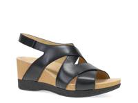 Shyla Wedge Sandal Black view