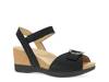 Stella Wedge Sandal Black view
