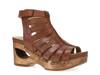 Adie Wedge Sandal Dark Brown view