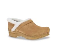 Professional Shearling Clog Cognac view