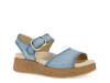 Bianca Wedge Sandal Blue view