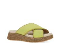 Bridget Wedge Sandal Lime Green view