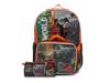 Jurassic World Backpack Set Multicolor view