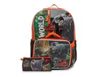 Jurassic World Backpack Set Multicolor view