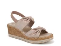 Riley Wedge Sandal Biscotti Brown view