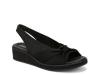 Bell Wedge Sandal Black view