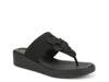 Bloom Wedge Sandal Black view
