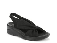 Serenade Wedge Sandal Black view