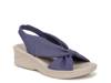 Serenade Wedge Sandal Blue view