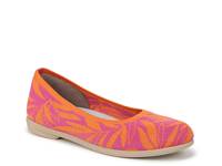 Kit Flat Pink/Orange Floral Print view