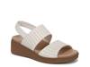 Festive Wedge Sandal White view