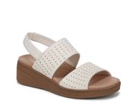 Festive Wedge Sandal White view