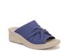 Serenade Wedge Sandal Blue view