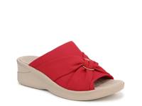 Serenade Wedge Sandal Red view