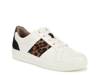 Happy Friday Sneaker - Women's White & Brown/Black Leopard Print view