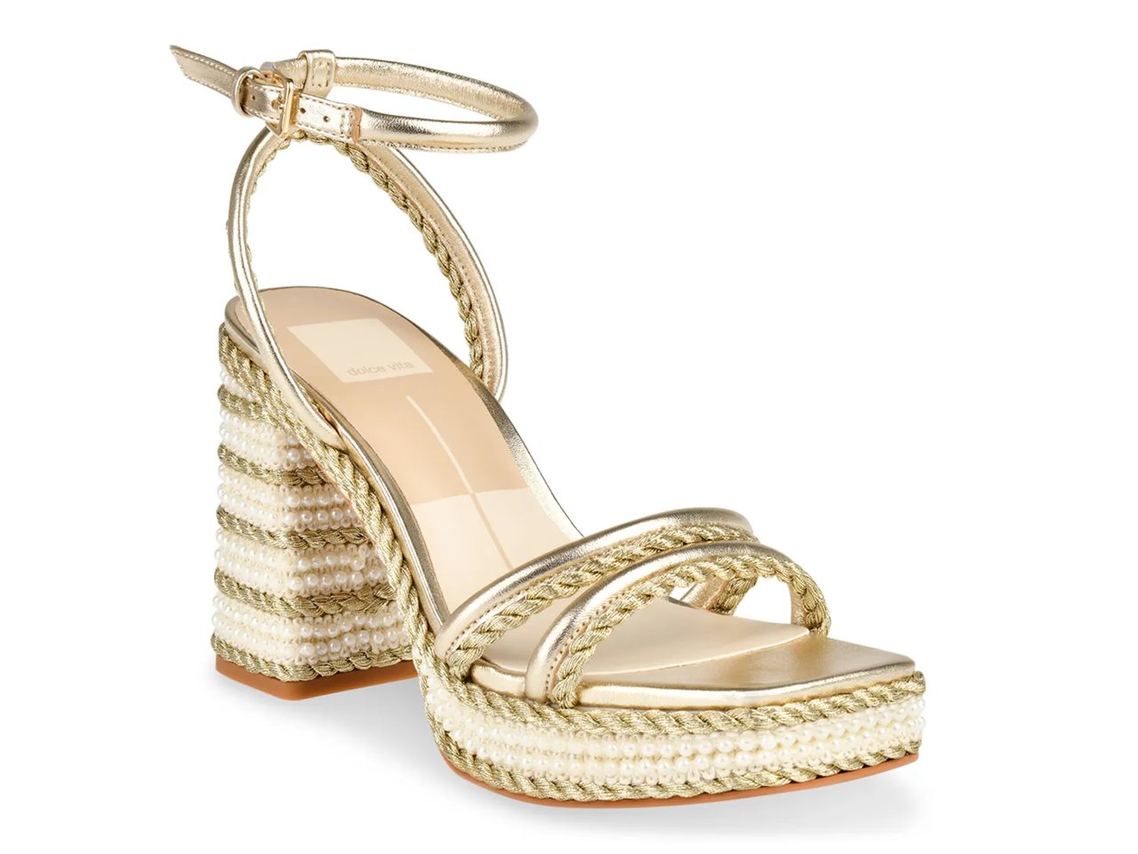 Agnes Pearl Platform Sandal