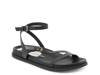 Darlis Wedge Sandal Black view