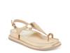 Stefan Wedge Sandal Gold Metallic view
