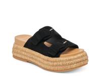 Witny Wedge Sandal Black/Light Natural view