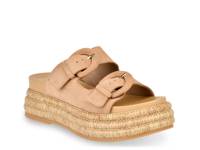 Witny Wedge Sandal Beige Raffia view