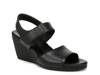 Imani Wedge Sandal Black view