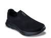 GO WALK 8 Gabe Slip-On Sneaker Black view