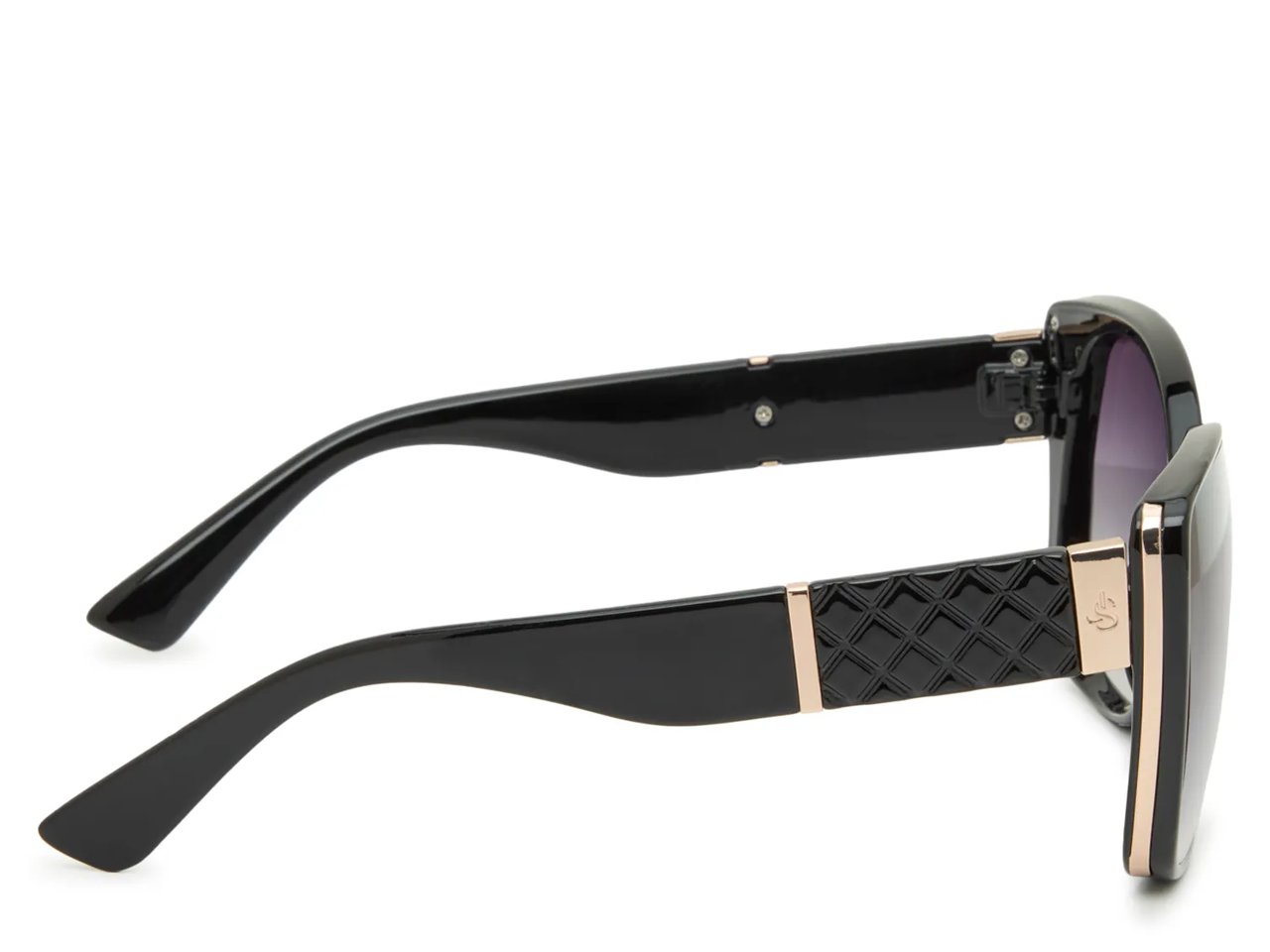 Quilted Cat Eye Sunglasses