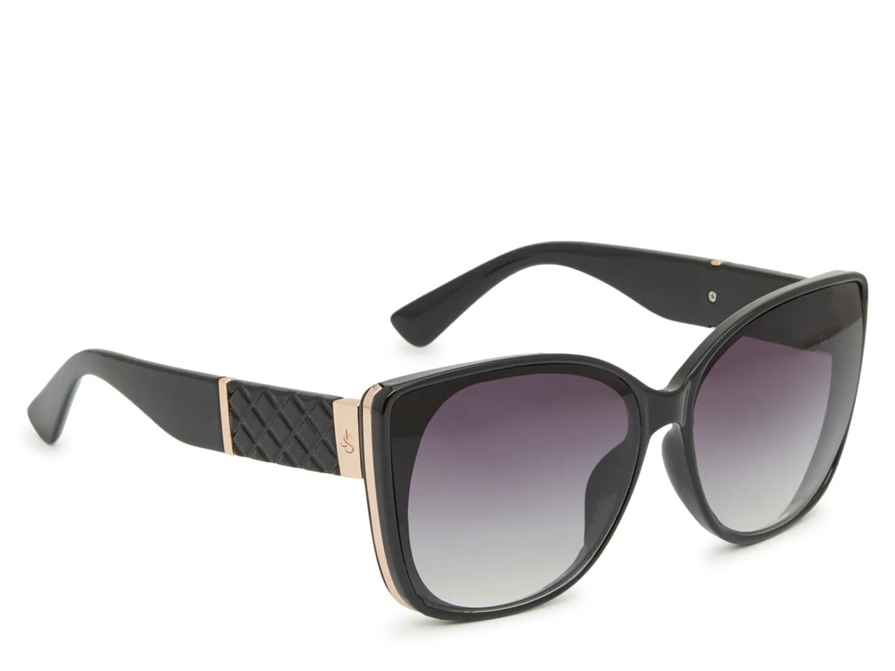 Quilted Cat Eye Sunglasses