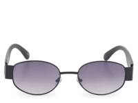 Oval Sunglasses Black view