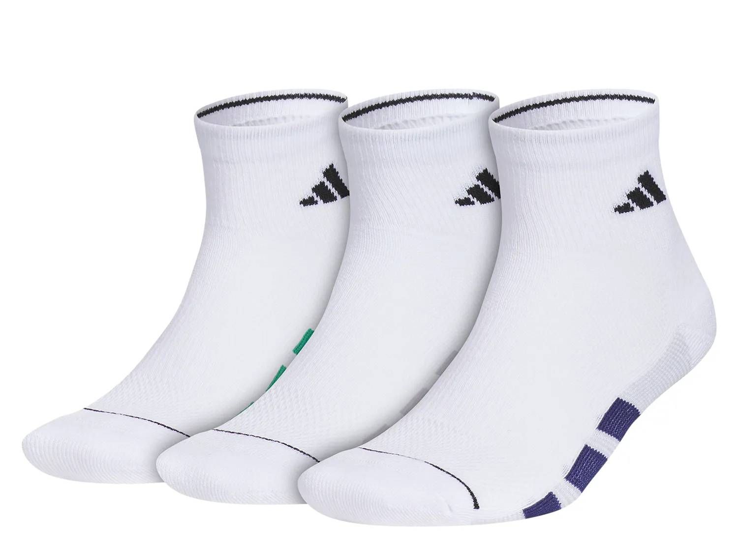 All Day Training Men's Ankle Socks - 3 Pack