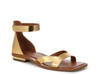 Elisa Sandal Gold Metallic view