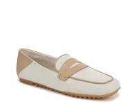 Zury Penny Loafer Off White/Beige Synthetic & Fabric view