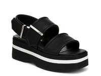 Piper Platform Sandal Black view