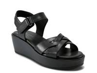 Amira Wedge Sandal Black view