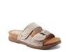 Zova Sandal Beige Suede view