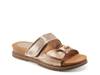 Zova Sandal Gold Metallic Leather view