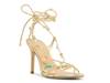 Viennaa Lace-Up Sandal Gold Metallic view