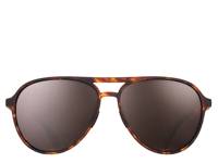 Amelia Earhart Polarized Aviator Sunglasses Brown Tortoiseshell view