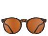 Nine Dollar Pour Over Polarized Round Sunglasses Light Brown view