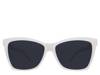 The Mod One Out Polarized Sunglasses White view