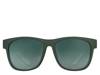 Mint Julep Polarized Wide Fit Sunglasses Dark Green view
