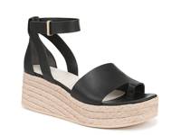 Tyla Espadrille Wedge Sandal Black view
