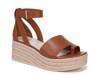 Tyla Espadrille Wedge Sandal Cognac view