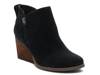 Goldie Wedge Bootie Black view
