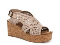Andrea Wedge Sandal Taupe view