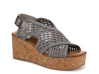 Andrea Wedge Sandal Grey view
