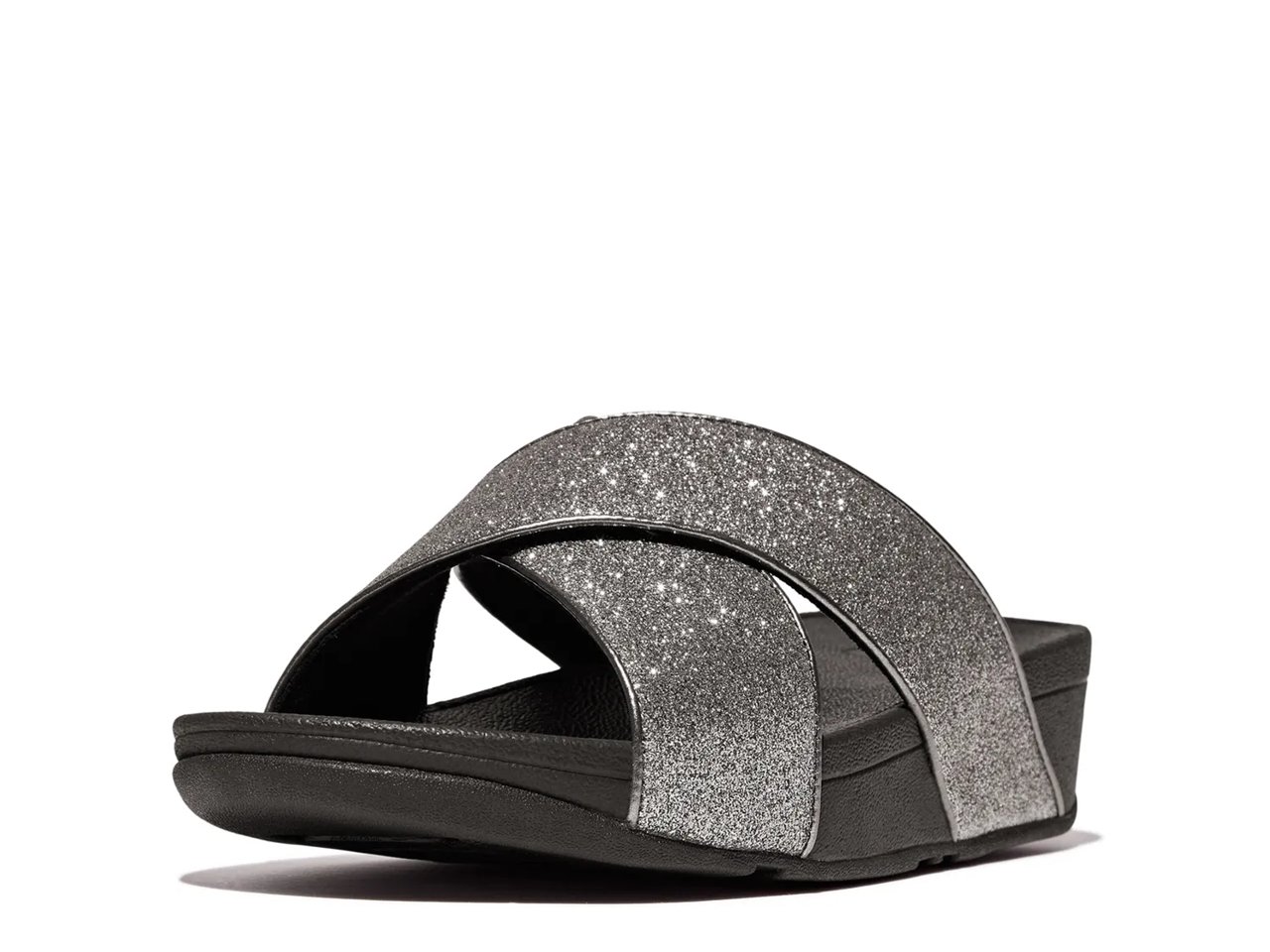 Lulu Glitterdust Wedge Sandal