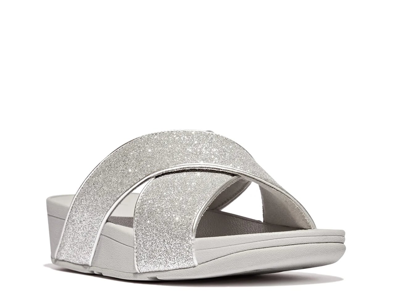 Lulu Glitterdust Wedge Sandal
